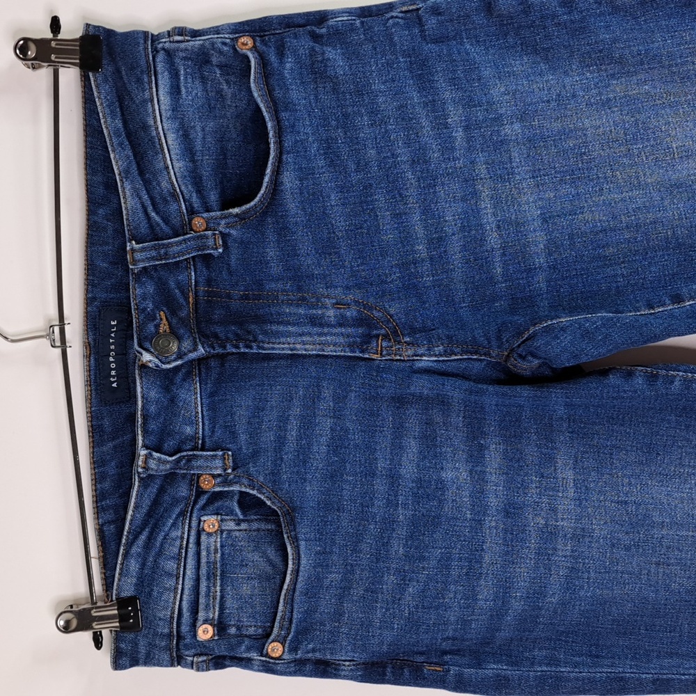 Aeropostale Men's Straight Leg Blue Jeans Size 29/32 - Picture 5 of 17